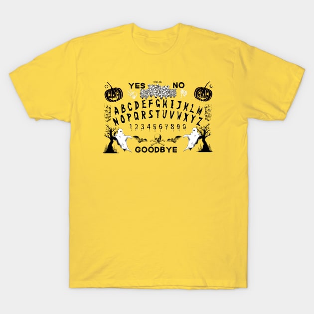 Halloween Ouija Board T-Shirt by TJWDraws